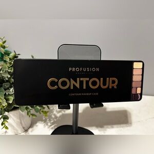 Profusion Cosmetics Contour Makeup Case - Black and Gold